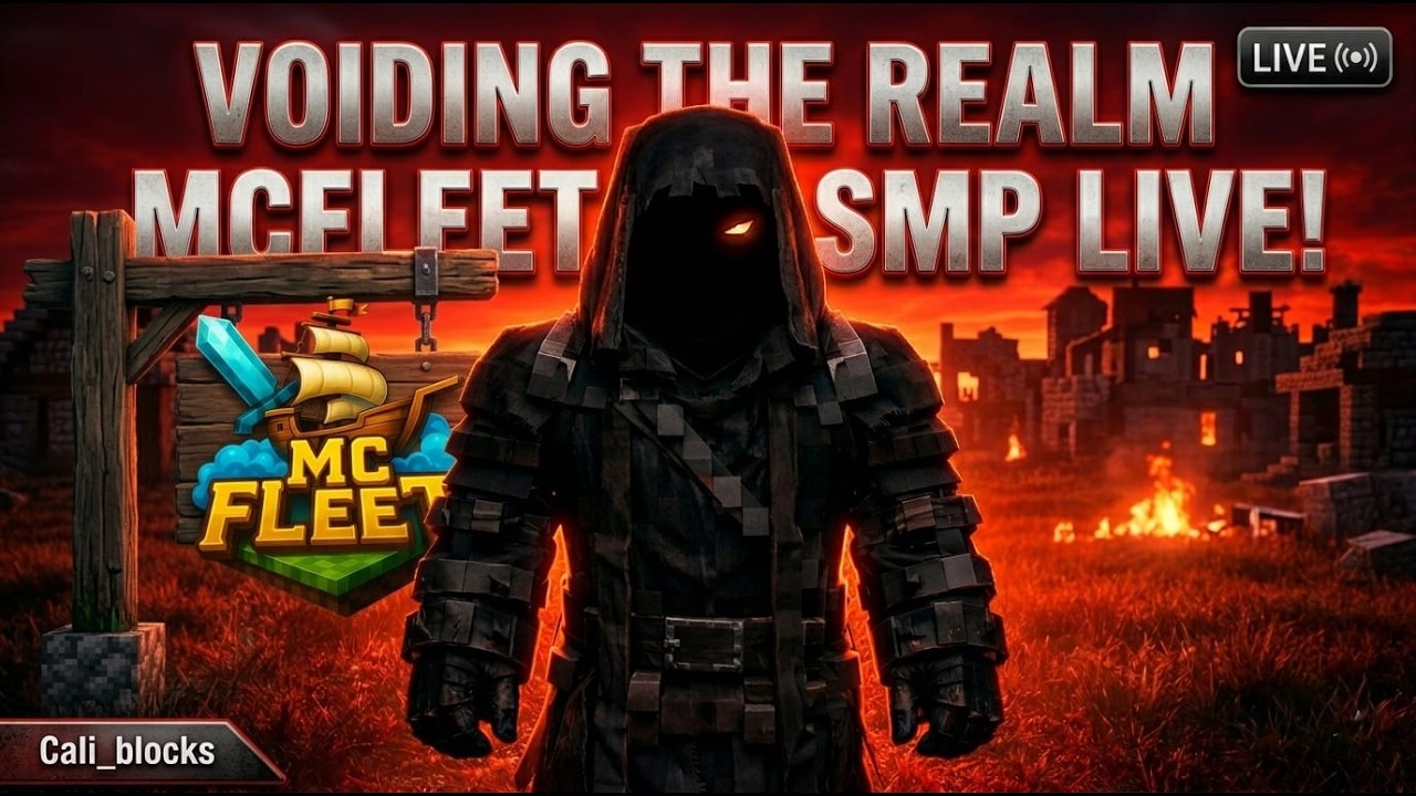 Cali_blocks: Rising to Power on MC FLEET ⚔️ (Chill Stream) - YouTube