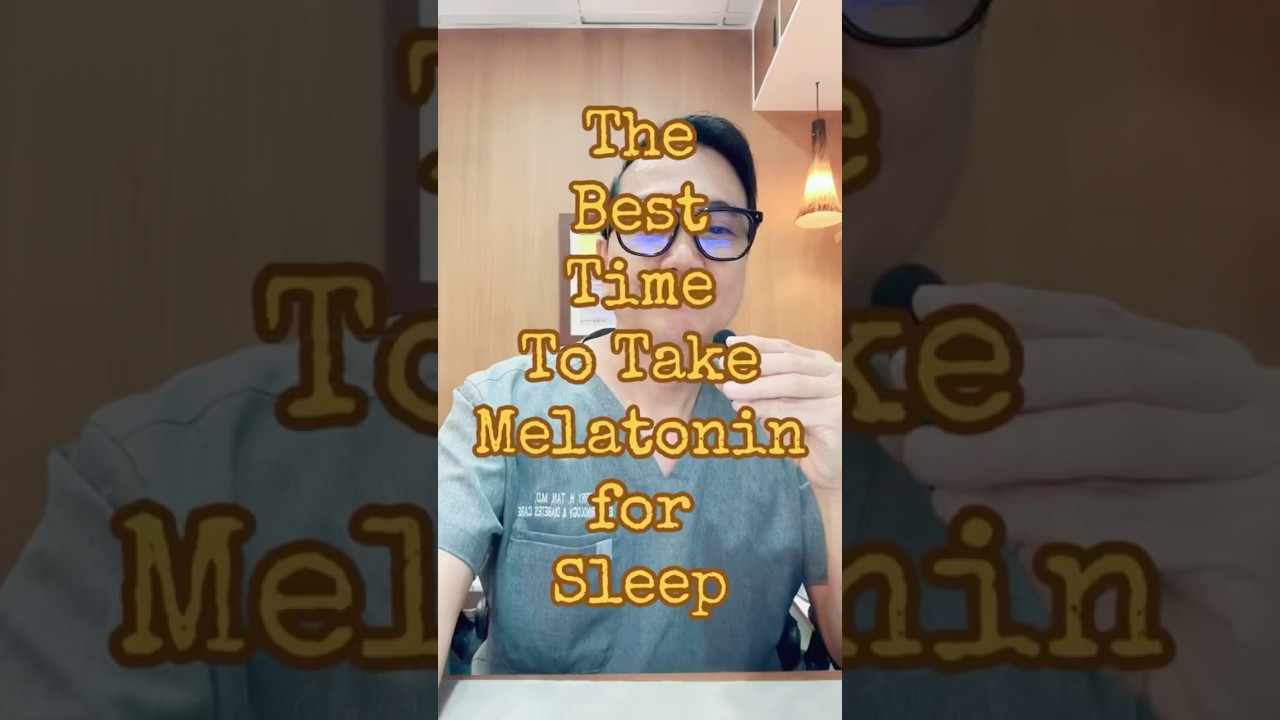 Лучшее время для приема мелатонина перед сном 