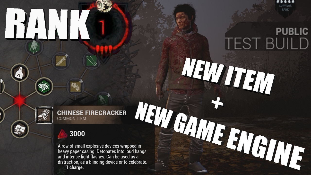 Dead By Daylight Public Test Build 1 4 0 Firecrackers And New Engine Youtube