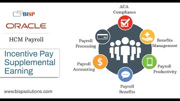 Oracle HCM Incentive Pay Supplemental Earning | Oracle HCM Payroll | Oracle Compensation | HCM BISP
