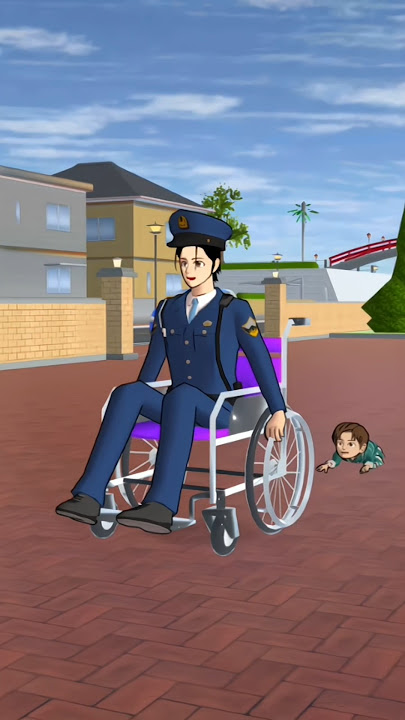 Yuta Ada di belaking papa 😭🦽#sakuraschoolsimulator #youtubeshorts #shortvideo #shortsviral #short