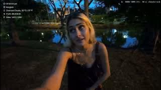 Sam Pepper scares Hannah and she pees herself