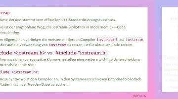 Verständnis der Unterschiede zwischen iostream, iostream.h und "iostream.h" in C+ +