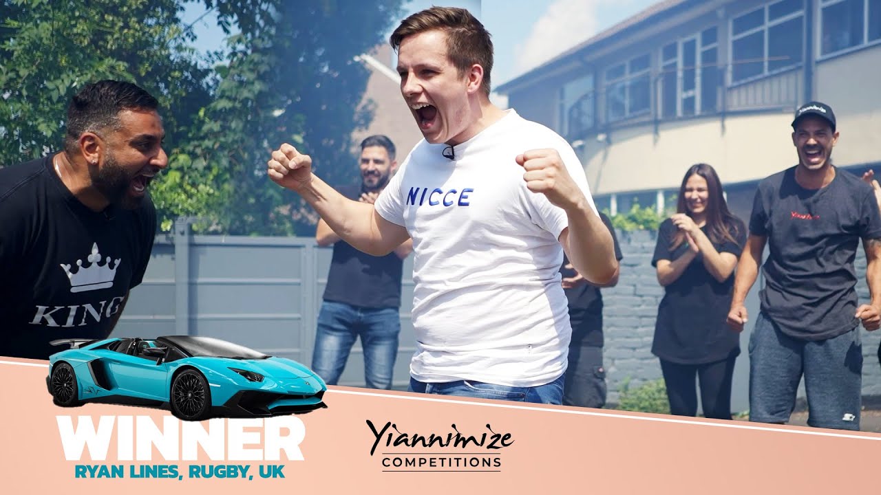 Победитель гонки на Lamborghini проехал 2 часа, чтобы увидеть свою новую машину.