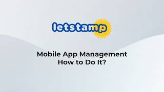 Letstamp Mobile App Management | Banner, Navbar & Custom Page Editing screenshot 5