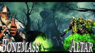 Valheim build BONEMASS ALTAR