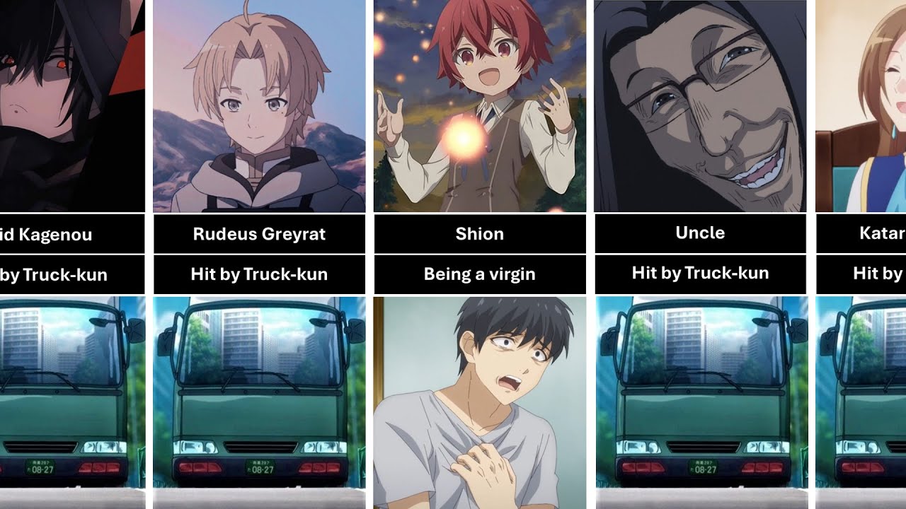 How Anime Characters Entered an Isekai