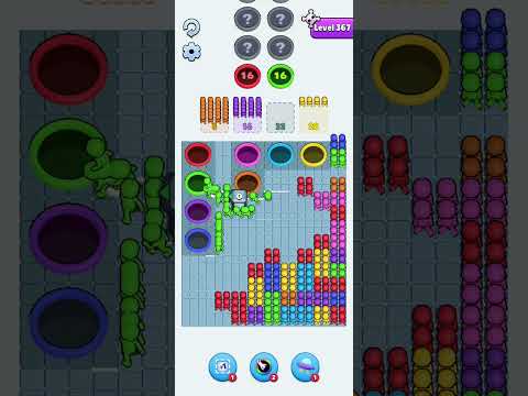 Hole People Level 367 hard level Walkthrough Solution