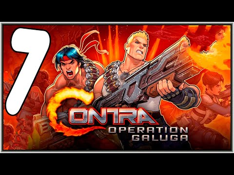 Contra: Operation Galuga - Story Mode - Stage 7 - "Alien Hive" - Gameplay No Commentary - Walkthroug