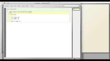 Simple BlueJ Calculator