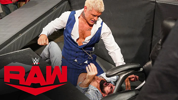 Cody Rhodes and Seth Freakin Rollins brawl en route to Hell: Raw: May 30, 2022