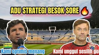 Siapakah yang unggul ‼ Adu strategi Luis Milla vs Thomas Doll