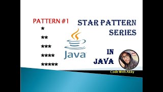 Star pattern program in Java 1 | [How to print half pyramid pattern program in java] Star Pattern 1 In Java Half Pyramid Pattern
