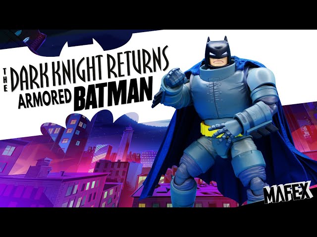 MAFEX Armored Batman The Dark Knight Returns - YouTube