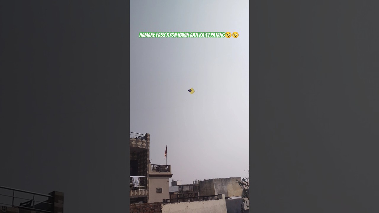 Hamare pass kyon nahin aati Kati Hui Patang😞😞| kya aapki chhat per aati Hai Patang cut kar 