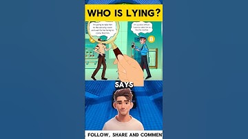 Who is lying? #riddlechallenge #riddleaddict #brainteasers #riddleoftheday #enigma