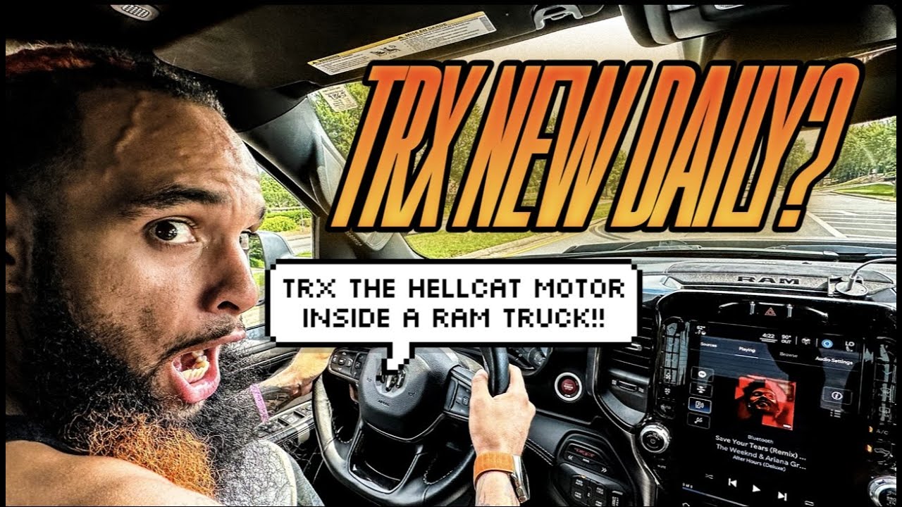 My First Drive In My Super Charged TRX Truck ( This Might Be Faster ...