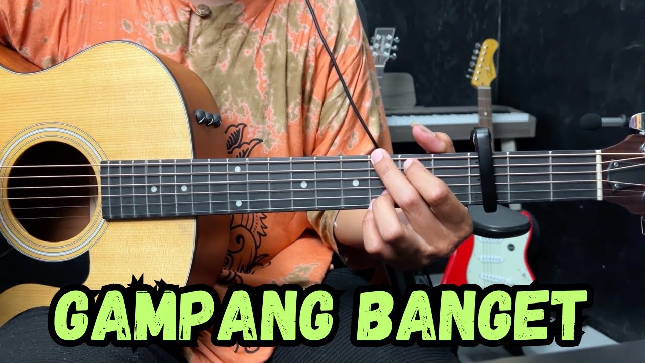 Tutorial Gitar (KOTA INI TAK SAMA TANPAMU - NADHIF BASALAMAH) VERSI ASLI
