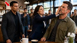 CEO Slapped a Single Dad in a Café — Then Her Bodyguard Recognized His Scar