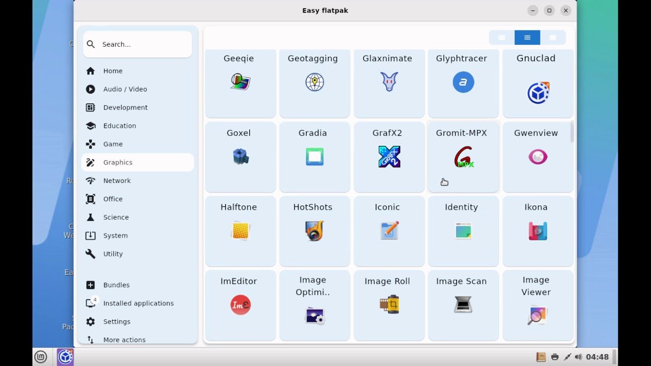 Easy Flatpak Software Center- A Good Alternative.