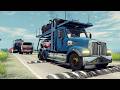 Trucks vs Speed Bumps #51 | BeamNG Drive | Truck &Too