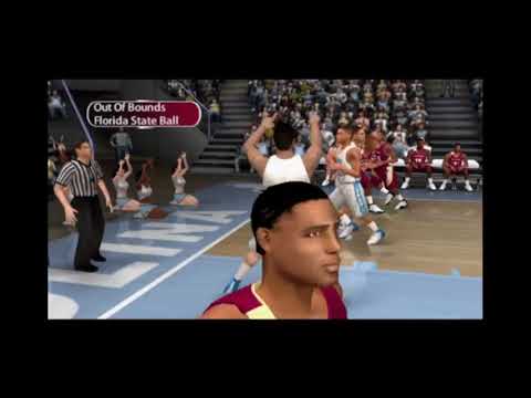 NCAA March Madness 08 (PS2): North Carolina vs Florida St.