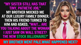 At a Luxury Dinner, My Brother Laughed at My ‘Tiny Job’- Then the News Called Me Millionaire CEO