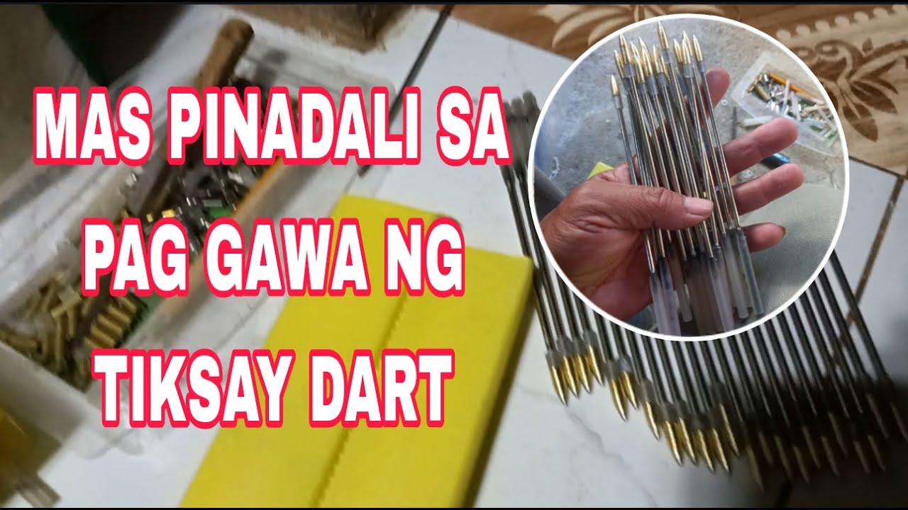 MENUS ORAS NA AT MENUS TASA NA RIN SA PAG GAWA NG TIKSAY DART/Airgun Fishing/Fishgunerong Madiskarte