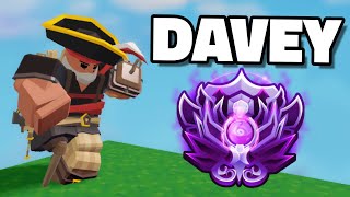 SOLO QUEUEING with DAVEY KIT in Roblox Bedwars..