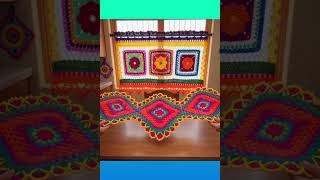 Camino de Mesa Rombos 🔶️🔷️🔶️ a Crochet