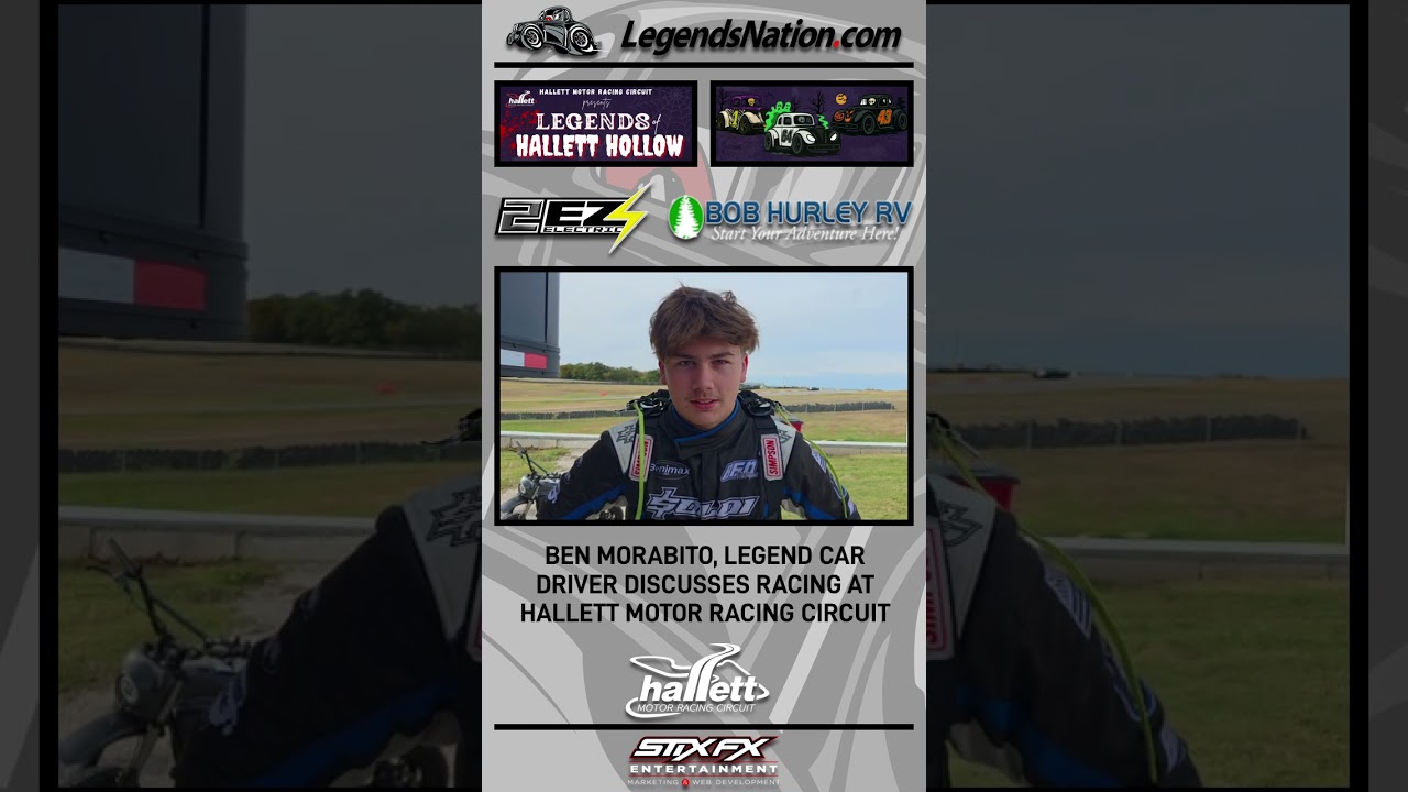 Ben Morabito Interview During 2025 Legends of Hallett Hallow About Hallett Motor Racing Circuit
