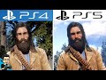 Red Dead Redemption 2 (RDR 2) - PS4 vs PS5 - Graphics Comparison, FPS Test & Loading Times