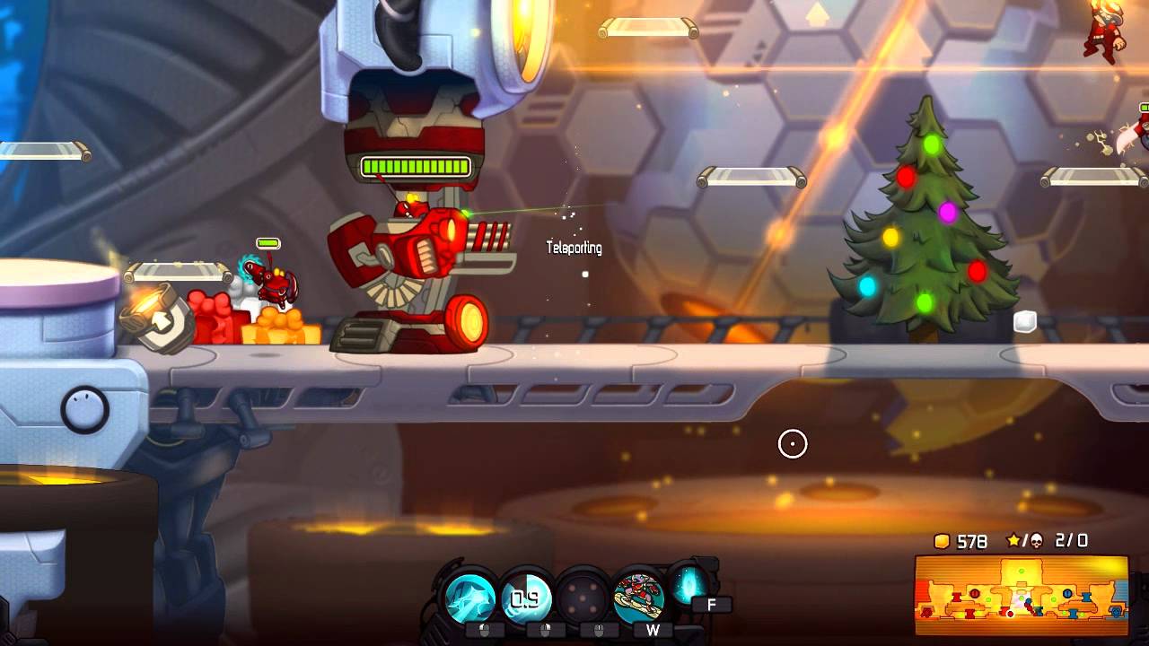 ★Awesomenauts Gameplay - MOBA game - Playing Coco - Tips and Tricks