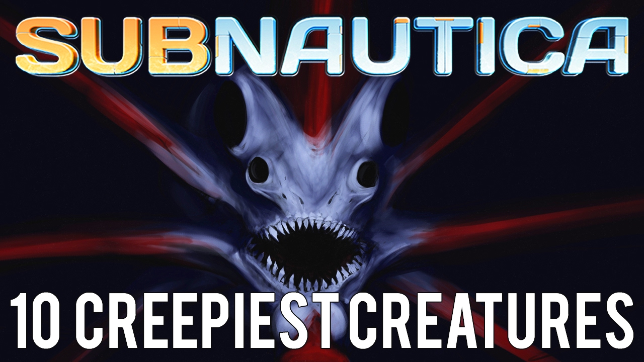 Top 10 SCARIEST CREATURES In Subnautica! YouTube