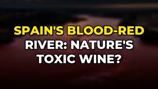 Spain's Blood-Red River: Nature's Toxic Wine?