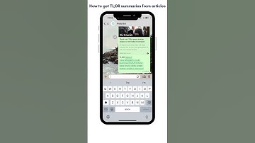 TLDR By Fredo  #tldr #ai