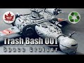 Trash bash space cruiser 188 made by upcycling plastic containers