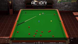 ShootersPool: Replay | Beautiful top spin in snooker (with training cue ball)