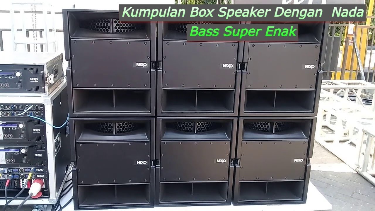 Daftar Box Speaker Lapangan Bass Nendang Jauh dan Terbaik YouTube