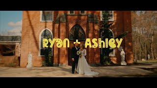 Ryan + Ashley: A Cinematic Wedding Film at St Ignatius Loyola Church in Orrtanna, PA
