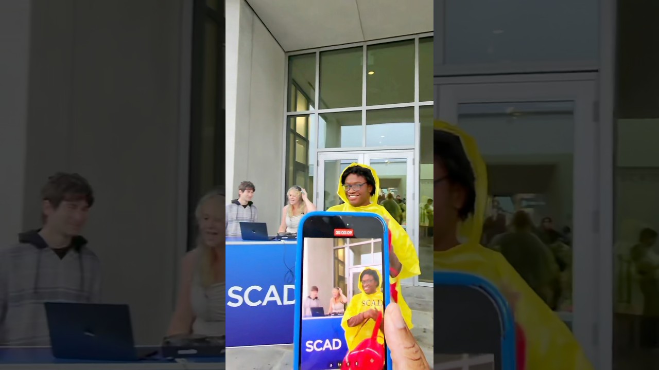 ПИЧ МАКИНТАЙР 🍑 берёт своего 17-летнего сына 🧑🏾 Грегори Маккея 🤩 в гости в кампус SCAD в Саванне,...