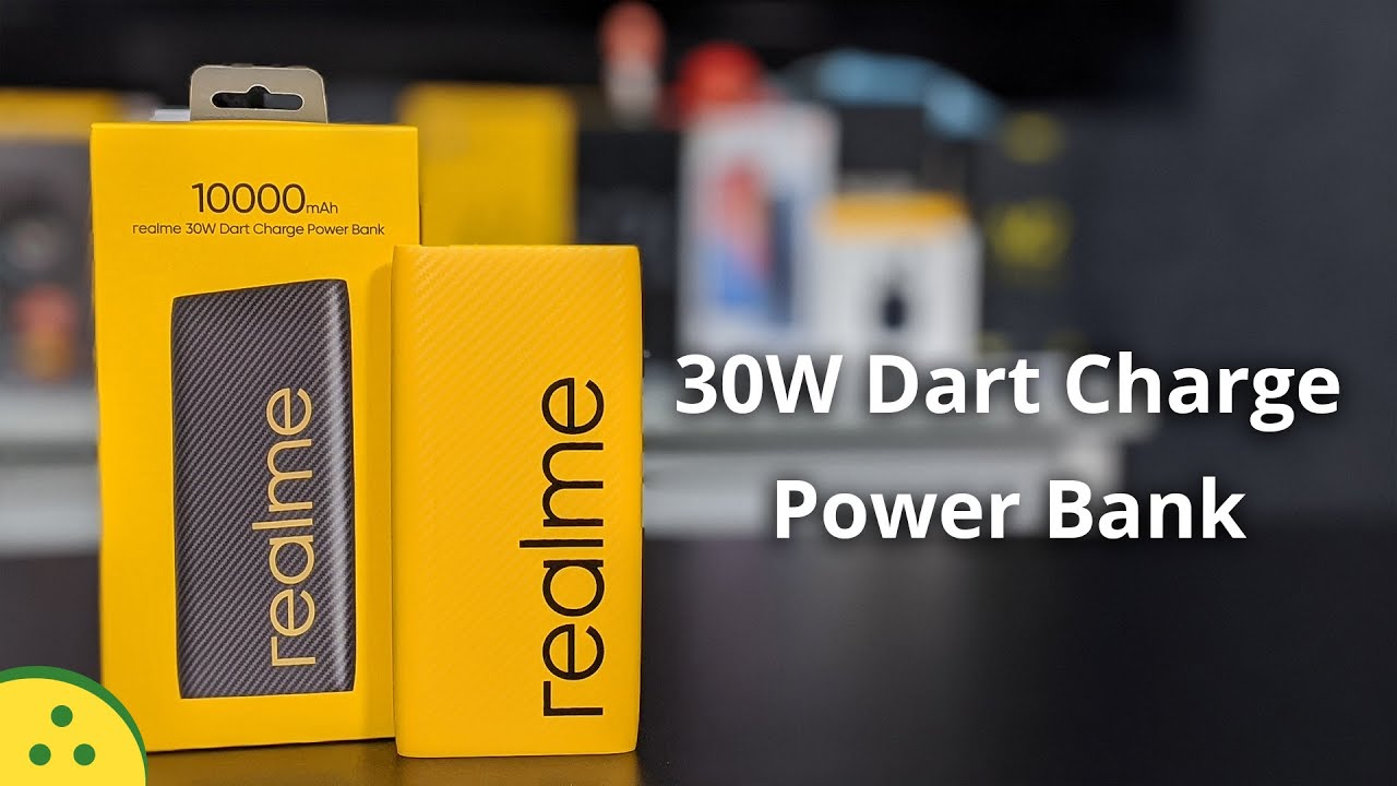Realme 30W Dart Charge Power Bank Tamil Unboxing And Demo YouTube