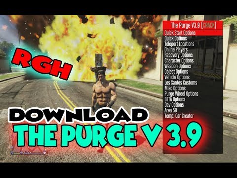 The Purge v3.9 GTA 5 Mod Menu w/Download (JTAG/RGH ONLY) 