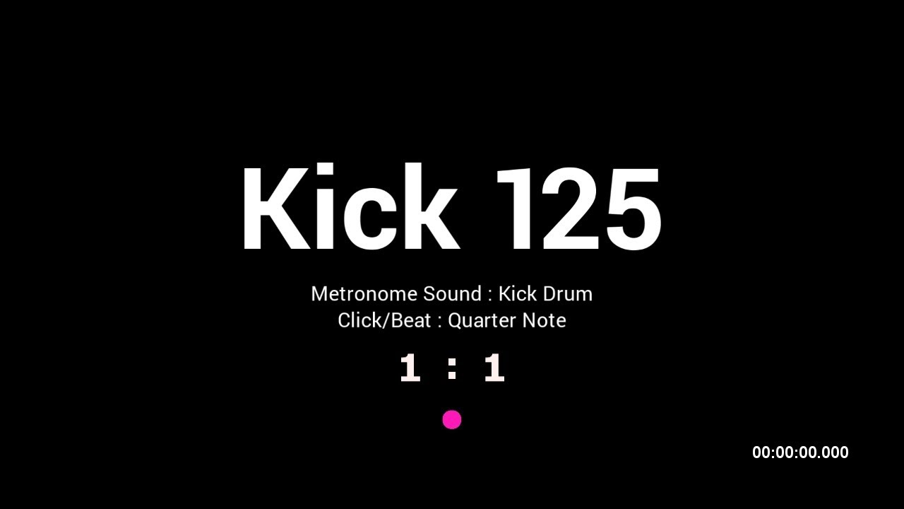 Kick Drum / BPM 125
