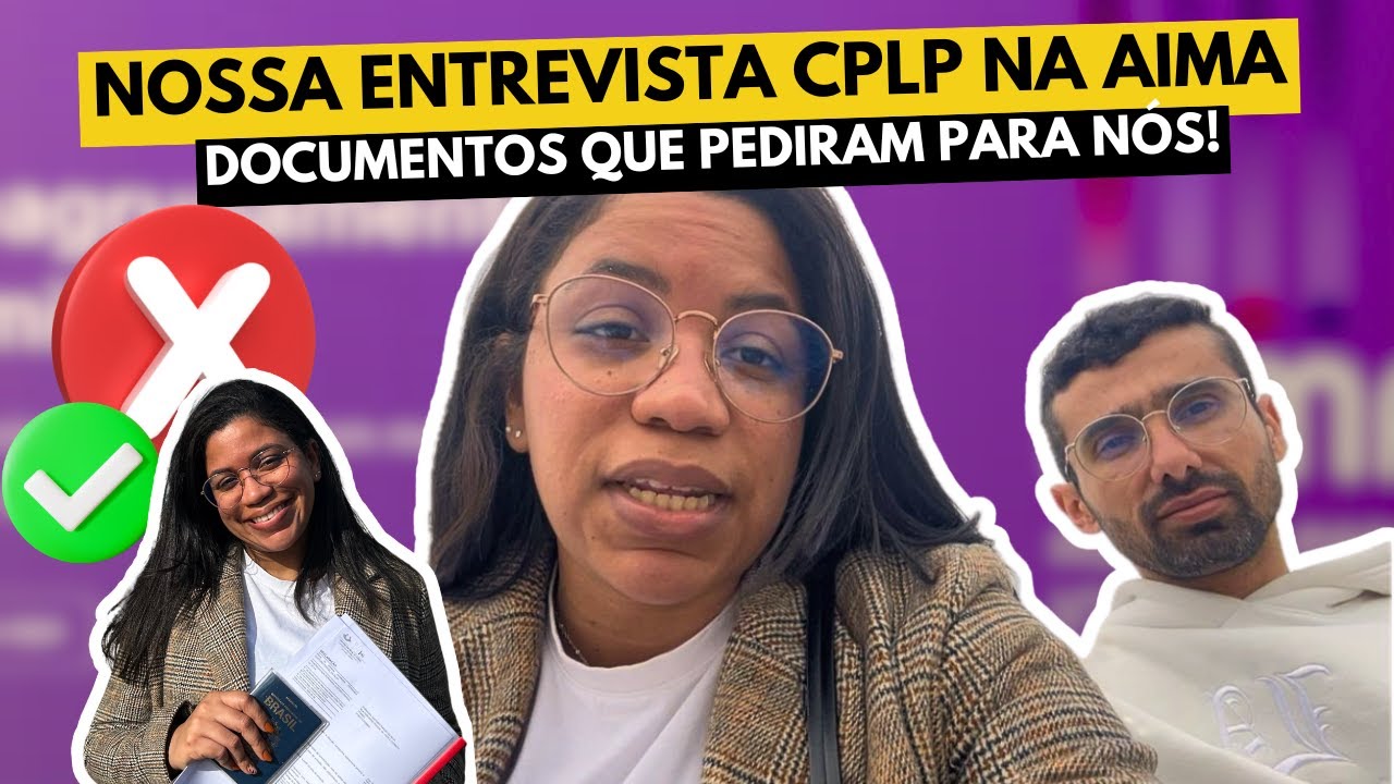 FIZEMOS A ENTREVISTA NA AIMA TROCA CPLP | Documentos exigidos🚨