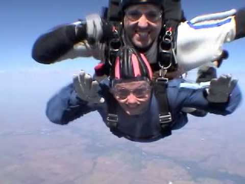 Sue Kelley's Tandem Skydive