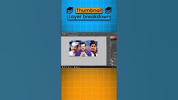 Youtube Thumbnail Design In Photoshop#shorts #short #photoshop #thumbnail
