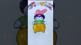 Mix Sanrio🥰🤣 #shortsviral #kuromi #mymelody #cinnamaroll #pochacco #pompompurin #hellokitty #magic
