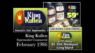 King Kullen Commercial, February 1986