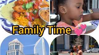 Family Lunch Date in Charlotte / Mexican Restaurant Vlog 